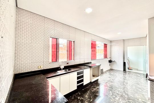 Sala/Cozinha de casa para alugar com 2 quartos, 80m² em Vila Lourdes, Ferraz de Vasconcelos