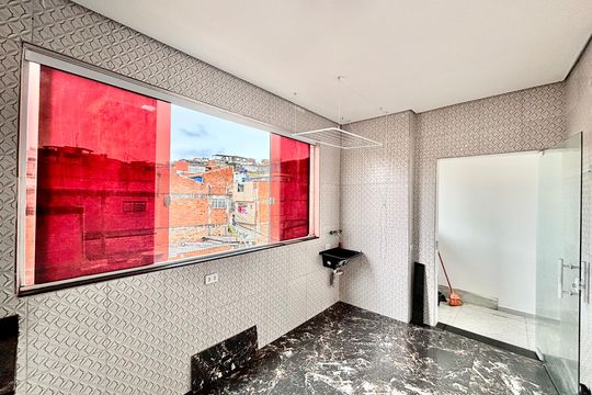 Sala/Cozinha de casa para alugar com 2 quartos, 80m² em Vila Lourdes, Ferraz de Vasconcelos