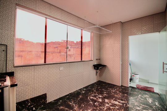 Sala/Cozinha de casa para alugar com 2 quartos, 80m² em Vila Lourdes, Ferraz de Vasconcelos