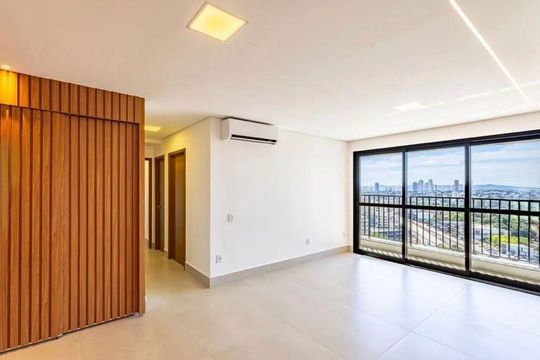 Sala de apartamento à venda com 2 quartos, 72m² em Setor Marista, Goiânia