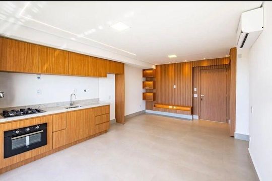 Cozinha de apartamento à venda com 2 quartos, 72m² em Setor Marista, Goiânia