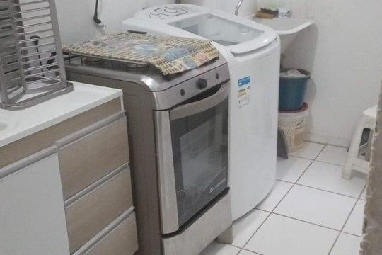 Cozinha de apartamento à venda com 2 quartos, 41m² em Vila Chabilandia, São Paulo
