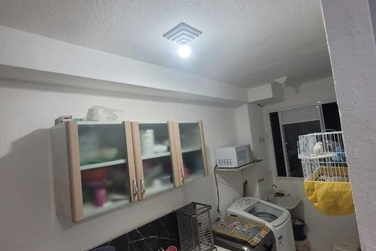Cozinha de apartamento à venda com 2 quartos, 41m² em Vila Chabilandia, São Paulo