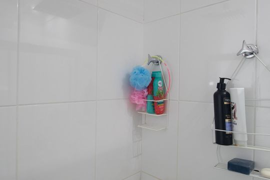 Banheiro da Suíte de apartamento para alugar com 2 quartos, 57m² em Vila Nivi, São Paulo