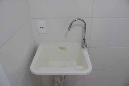  Área de Serviço de apartamento para alugar com 2 quartos, 38m² em Lapa de Baixo, São Paulo
