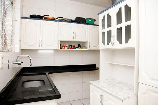 Cozinha de apartamento à venda com 2 quartos, 72m² em Auxiliadora, Porto Alegre