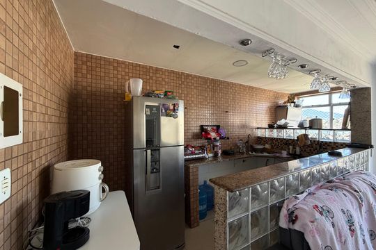 Cozinha  de apartamento à venda com 2 quartos, 75m² em Taquara, Rio de Janeiro