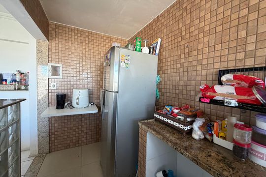 Cozinha  de apartamento à venda com 2 quartos, 75m² em Taquara, Rio de Janeiro