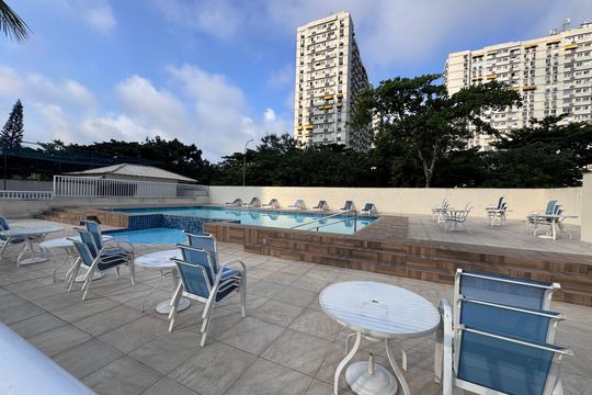 Área comum de apartamento à venda com 2 quartos, 58m² em Barra da Tijuca, Rio de Janeiro