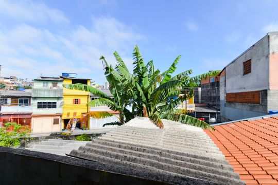 Vista da Suíte  de casa para alugar com 2 quartos, 100m² em Jardim Sao Francisco, Guarulhos