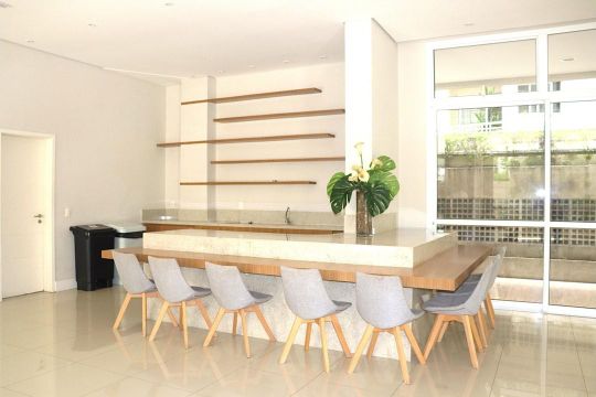 Salão de Festas de apartamento à venda com 1 quarto, 38m² em Cerqueira César, São Paulo