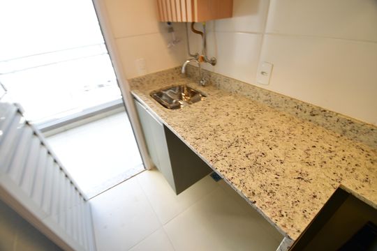Área de Serviço de apartamento para alugar com 2 quartos, 60m² em Loteamento Residencial Vila Bella Dom Pedro, Campinas