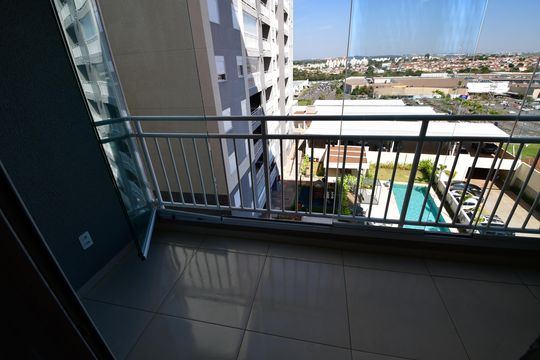 Sala - Sacada de apartamento para alugar com 2 quartos, 60m² em Loteamento Residencial Vila Bella Dom Pedro, Campinas