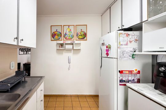 Cozinha de apartamento à venda com 2 quartos, 5m² em Vila Vianas, São Bernardo do Campo