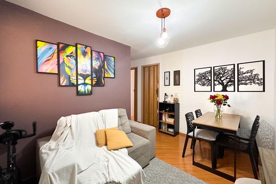 Sala de apartamento à venda com 2 quartos, 5m² em Vila Vianas, São Bernardo do Campo