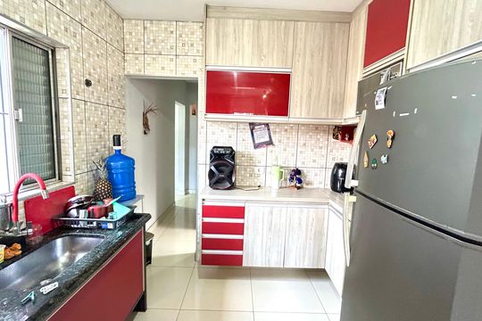 Cozinha de casa para alugar com 3 quartos, 76m² em Parque Jurema, Guarulhos