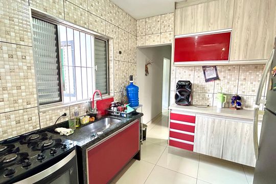 Cozinha de casa para alugar com 3 quartos, 76m² em Parque Jurema, Guarulhos