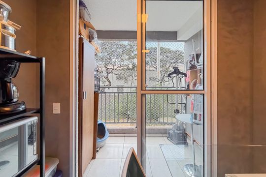 Varanda  de apartamento para alugar com 2 quartos, 50m² em Parque da Mooca, São Paulo