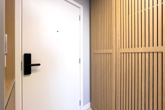 Entrada e área de serviço  de apartamento para alugar com 1 quarto, 39m² em Vila Mariana, São Paulo