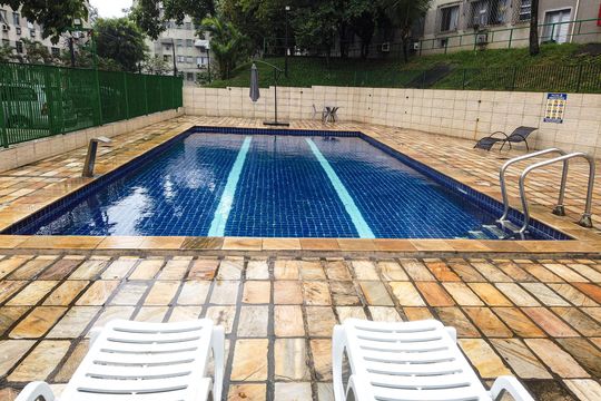 Área comum - Piscina de apartamento à venda com 2 quartos, 70m² em Freguesia (jacarepaguá), Rio de Janeiro