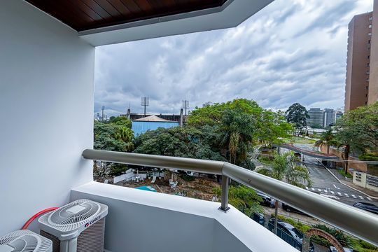 Varanda da Sala de apartamento para alugar com 1 quarto, 42m² em Paraíso, São Paulo
