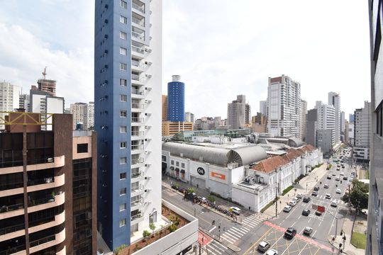 Vista da Sala de apartamento para alugar com 4 quartos, 200m² em Centro, Curitiba