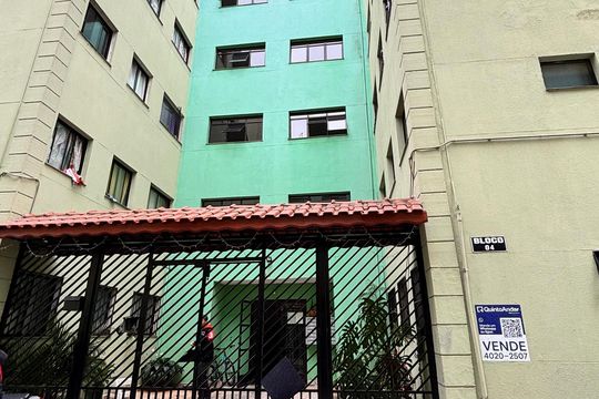 Fachada do Prédio de apartamento à venda com 2 quartos, 50m² em Residencial Morada dos Lagos, Barueri