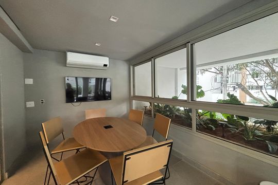 Coworking de kitnet/studio para alugar com 1 quarto, 28m² em Pinheiros, São Paulo