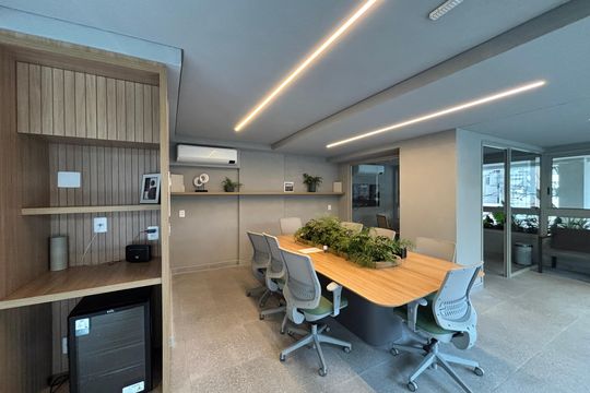 Coworking de kitnet/studio para alugar com 1 quarto, 28m² em Pinheiros, São Paulo