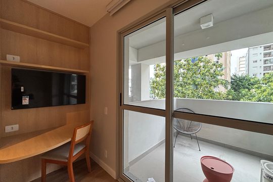 Studio de kitnet/studio para alugar com 1 quarto, 28m² em Pinheiros, São Paulo