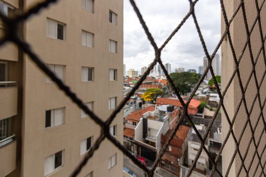 Sala - vista de apartamento para alugar com 3 quartos, 75m² em Vila Augusta, Guarulhos