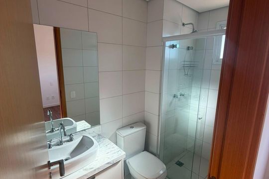 Banheiro de apartamento à venda com 3 quartos, 120m² em Cidade Nova I, Indaiatuba