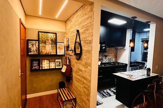 Corredor de apartamento à venda com 2 quartos, 46m² em Cidade Nova, Jundiaí