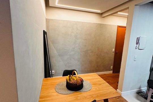Sala de apartamento à venda com 2 quartos, 46m² em Cidade Nova, Jundiaí