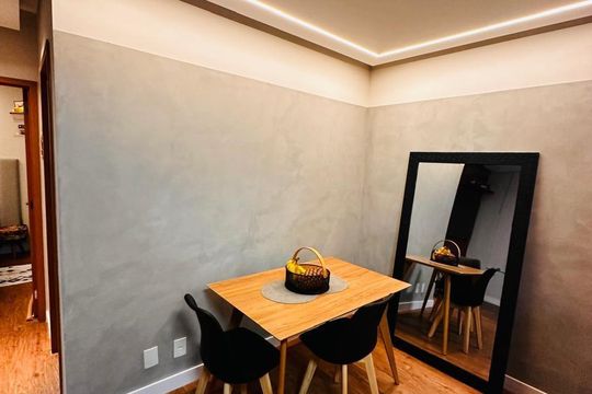 Sala de apartamento à venda com 2 quartos, 46m² em Cidade Nova, Jundiaí