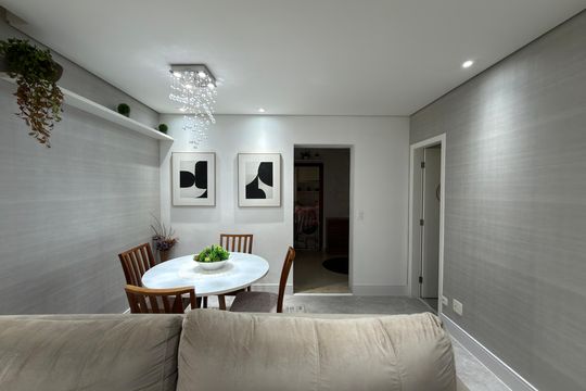 Sala de apartamento à venda com 3 quartos, 113m² em Planalto, São Bernardo do Campo
