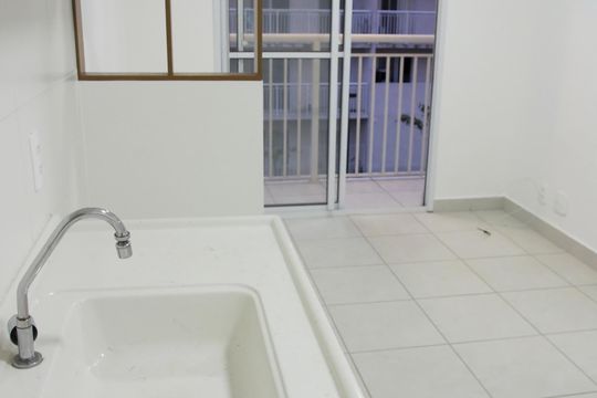 Sala de apartamento para alugar com 2 quartos, 34m² em Socorro, São Paulo