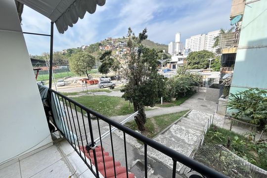 Varanda do Quarto 3 de apartamento à venda com 3 quartos, 60m² em Bonsucesso, Rio de Janeiro