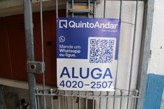 placa de apartamento para alugar com 1 quarto, 60m² em Jardim Danfer, São Paulo