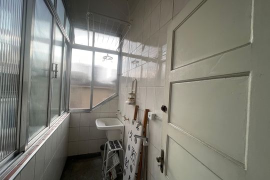Área de Serviço de apartamento para alugar com 1 quarto, 50m² em Centro, São Vicente