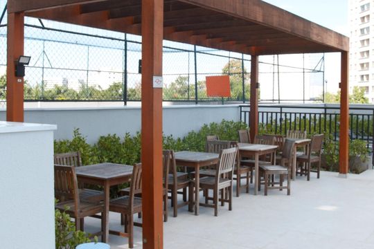 Área comum de apartamento à venda com 2 quartos, 38m² em Vila Isa, São Paulo