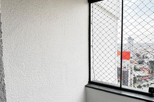 Quarto 2 Varanda de apartamento à venda com 3 quartos, 149m² em Vila Curuçá, Santo André