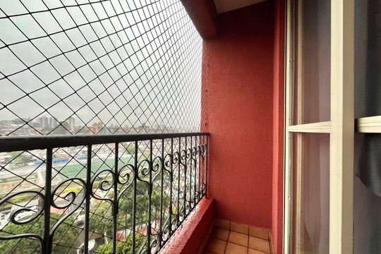 Varanda de apartamento à venda com 3 quartos, 64m² em Parque Jabaquara, São Paulo