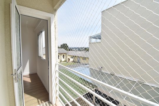 Sacada da Suíte de casa de condomínio para alugar com 3 quartos, 96m² em Abranches, Curitiba