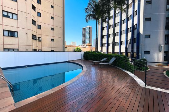 Área comum - Piscina de apartamento para alugar com 3 quartos, 278m² em Cambuí, Campinas