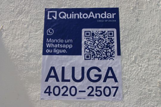 fachada de casa para alugar com 1 quarto, 40m² em Vila Taquari, São Paulo