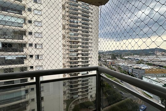 Varanda da Sala de apartamento para alugar com 1 quarto, 53m² em Alphaville Industrial, Barueri