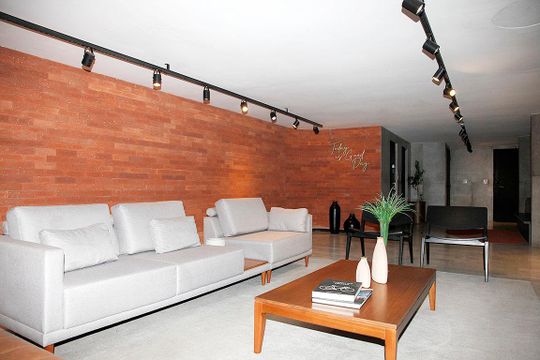 Área Comum - Lounge de kitnet/studio para alugar com 1 quarto, 30m² em Centro Histórico, Porto Alegre