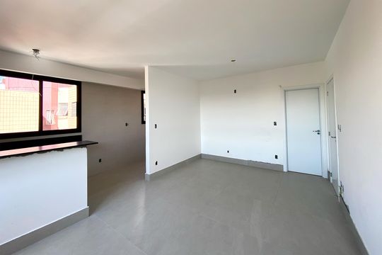 Sala de apartamento à venda com 3 quartos, 78m² em Buritis, Belo Horizonte