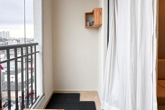 Sacada de apartamento à venda com 3 quartos, 87m² em Centro, São Bernardo do Campo